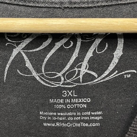 David Gonzales Art Ride or Die Stairway to Heaven T-Shirt Mens Size 3XL - Picture 2 of 5